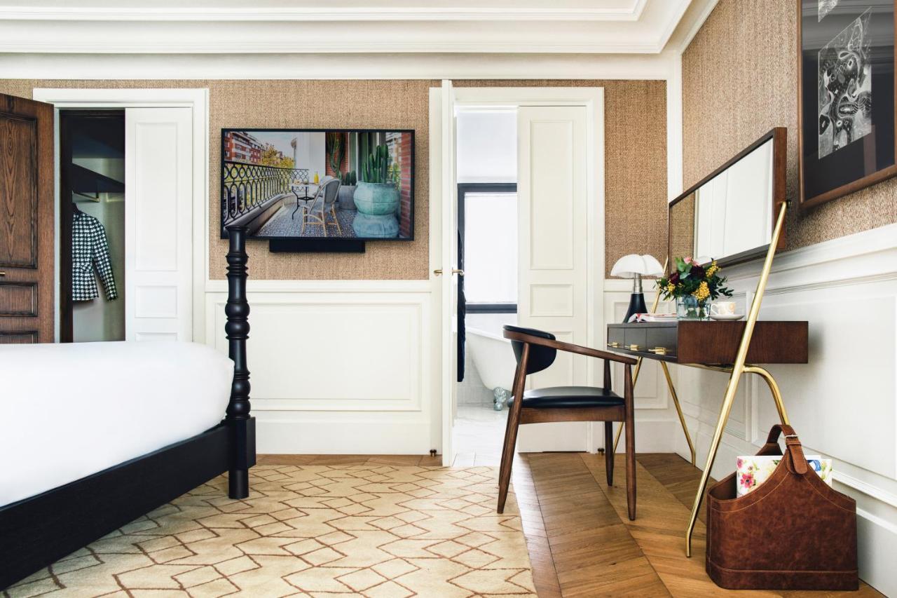 Bless Hotel Madrid - The Leading Hotels Of The World Dış mekan fotoğraf A bedroom at The Carlyle