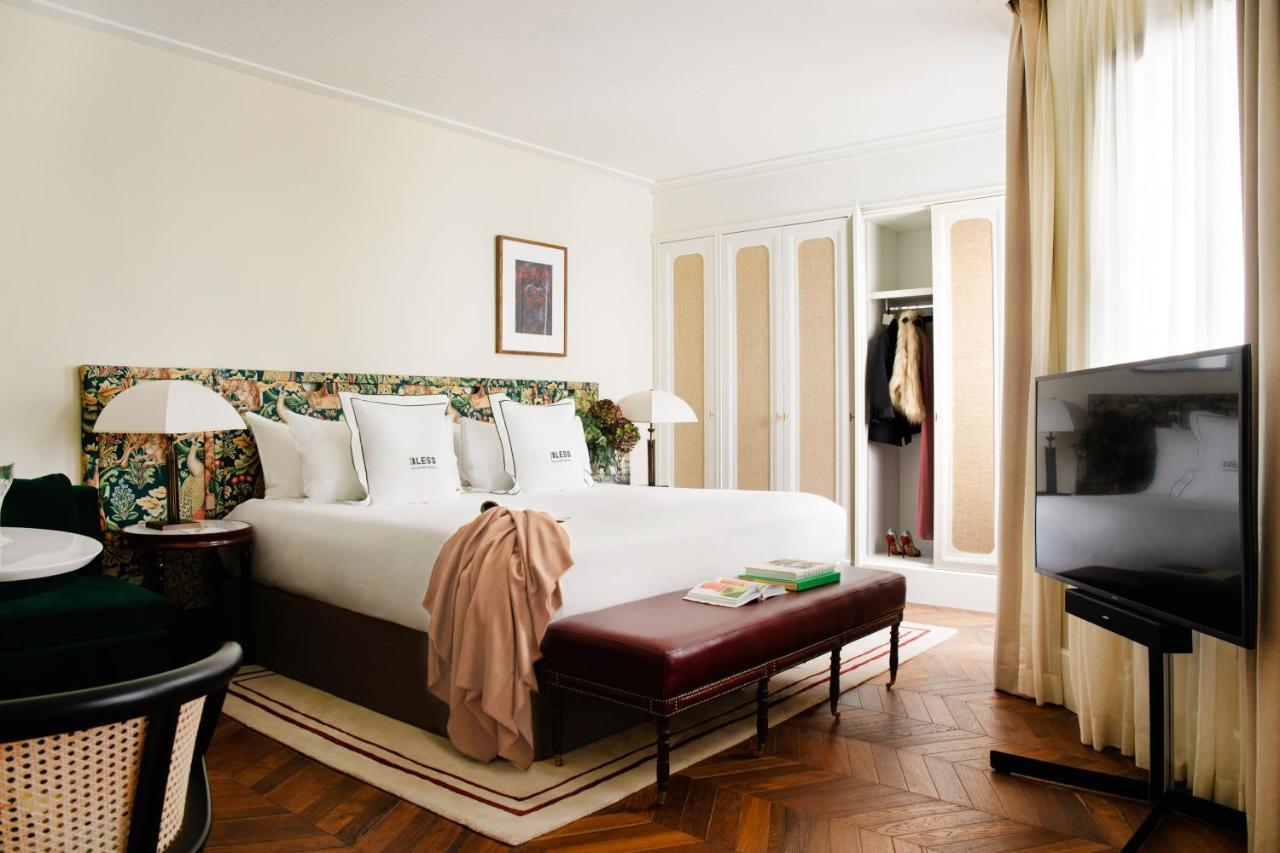Bless Hotel Madrid - The Leading Hotels Of The World Dış mekan fotoğraf A room at the Hotel de Crillon